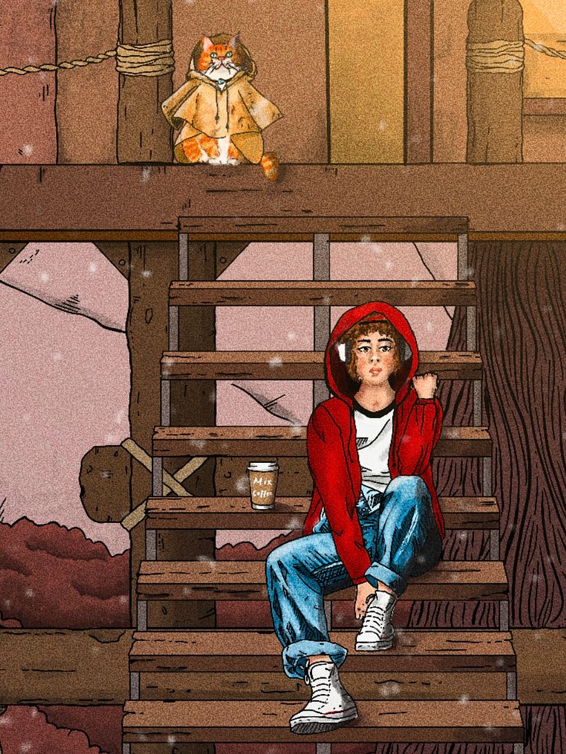 My project for course: Moody Digital Illustration with Procreate 6