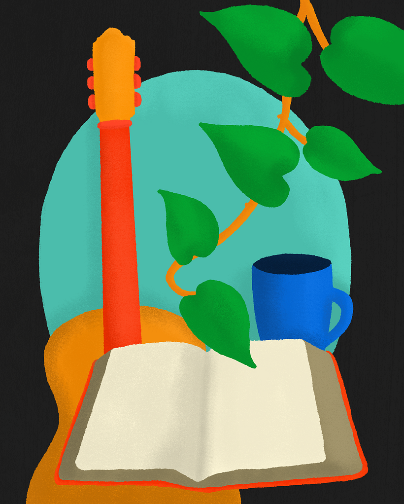 Mi proyecto del curso: Ilustración digital de estilo analógico con Procreate 7