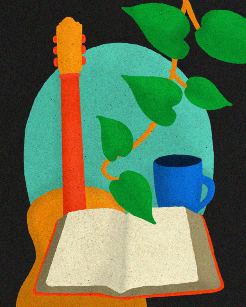 Mi proyecto del curso: Ilustración digital de estilo analógico con Procreate 8