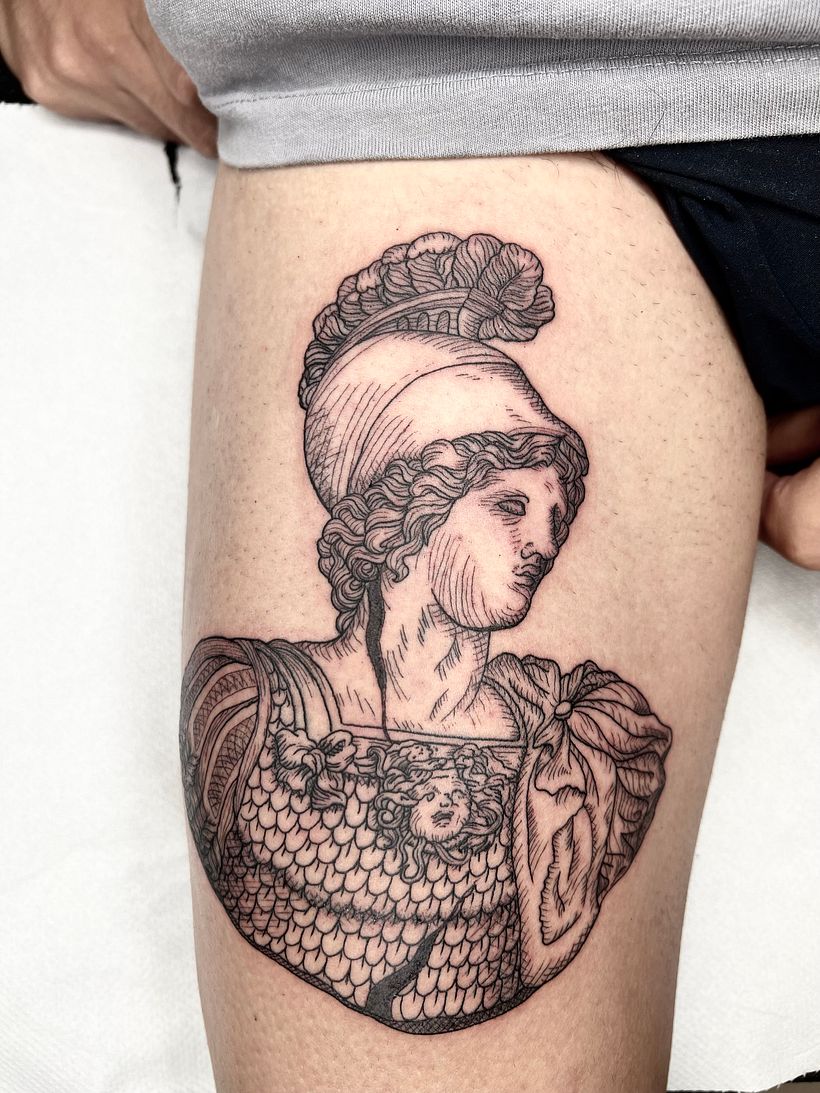 Mi proyecto del curso: Introducción al tatuaje de estilo etching 2