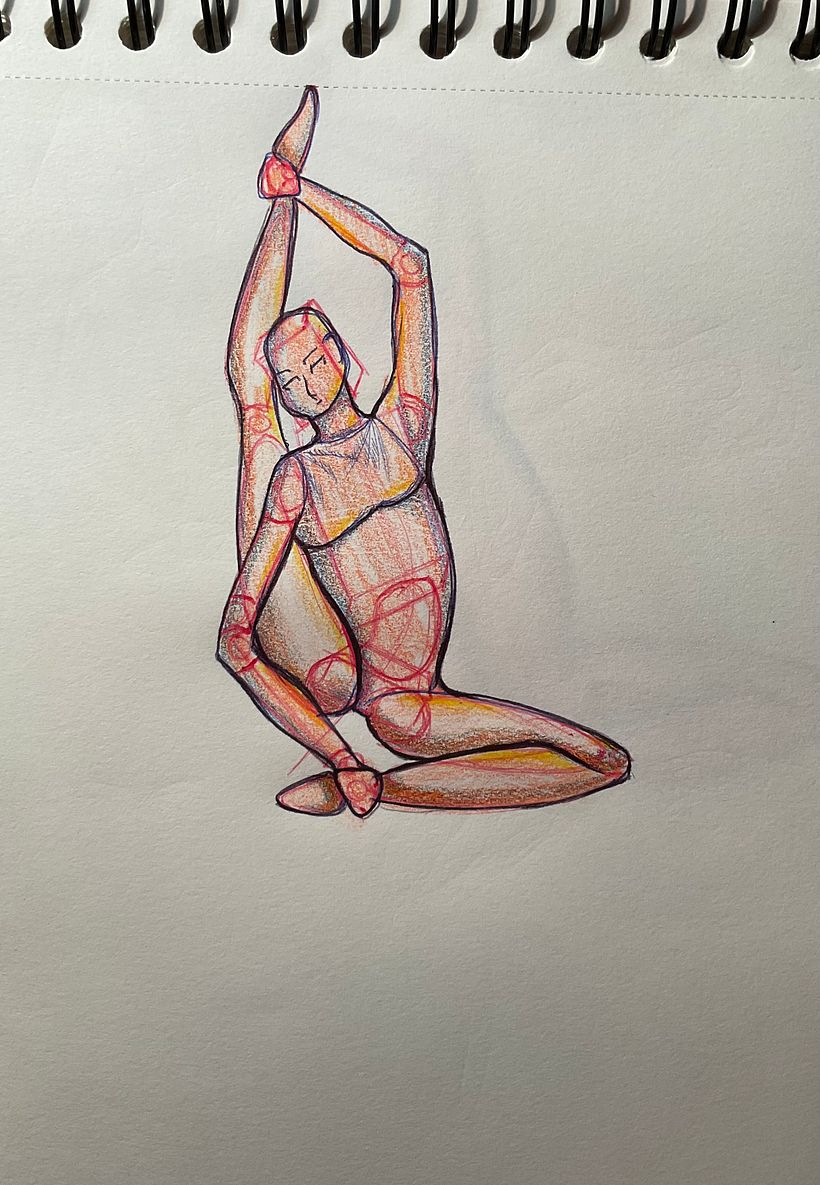 Mi proyecto del curso: Dibujo de la figura humana en poses expresivas 6