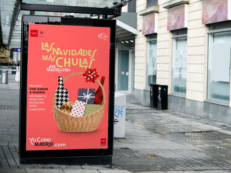 Imagen gráfica Yo Como Madrid - Publicidade