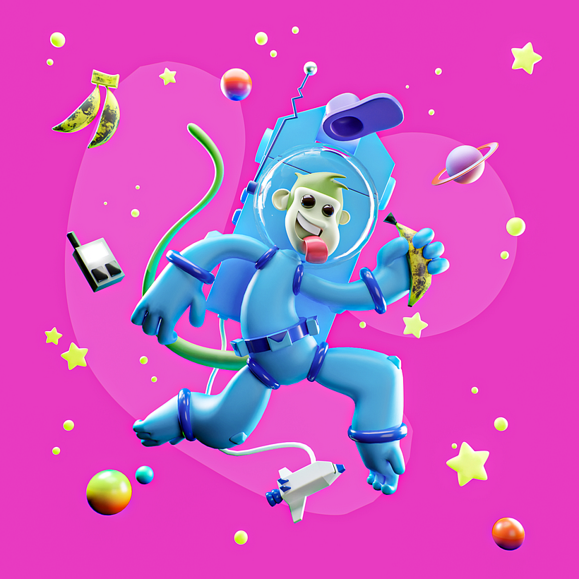 Mi proyecto del curso: Creación de personajes en 3D con Blender 5