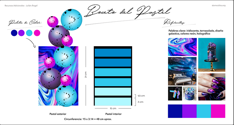 My project for course: Cake Design: Modern Decorating Techniques 1