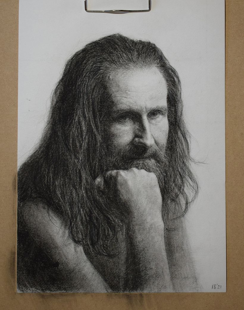 My project for course: Realistic Portrait with Graphite Pencil 1