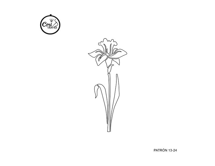 Free embroidery pattern August 2024