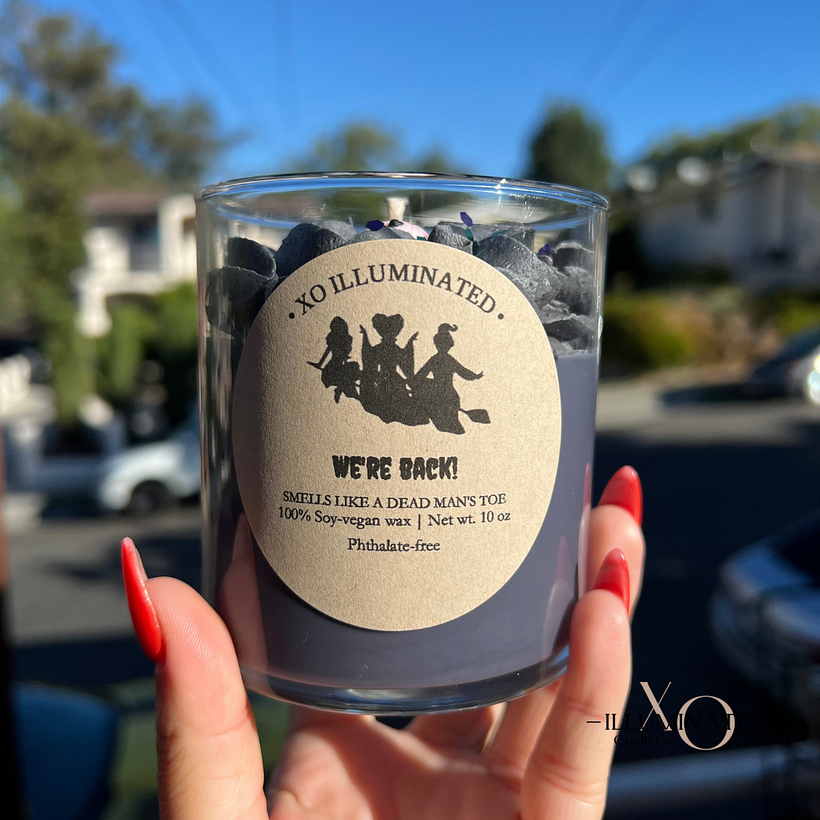 Hocus Pocus Inspired Candle 3