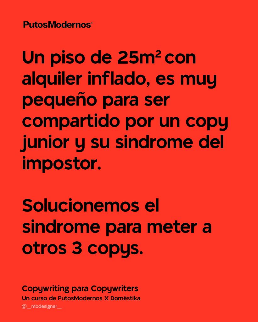 Mi proyecto del curso: Copywriting para copywriters / @_mbdesigner_ 5