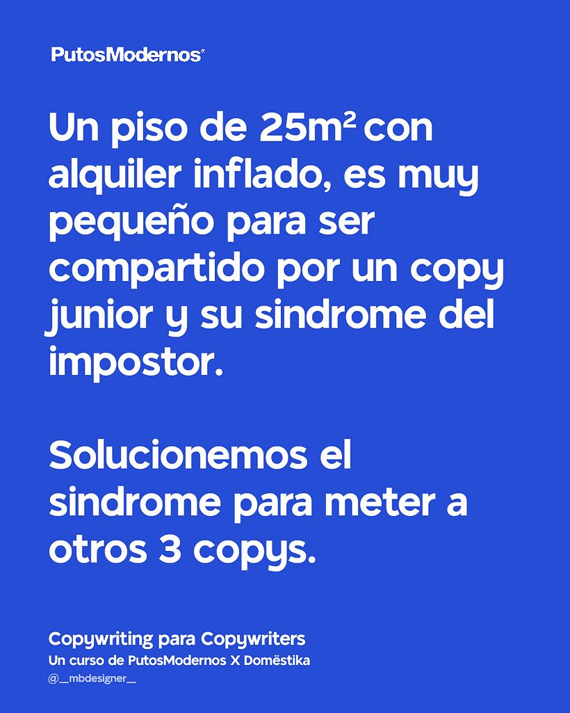 Mi proyecto del curso: Copywriting para copywriters / @_mbdesigner_ 7