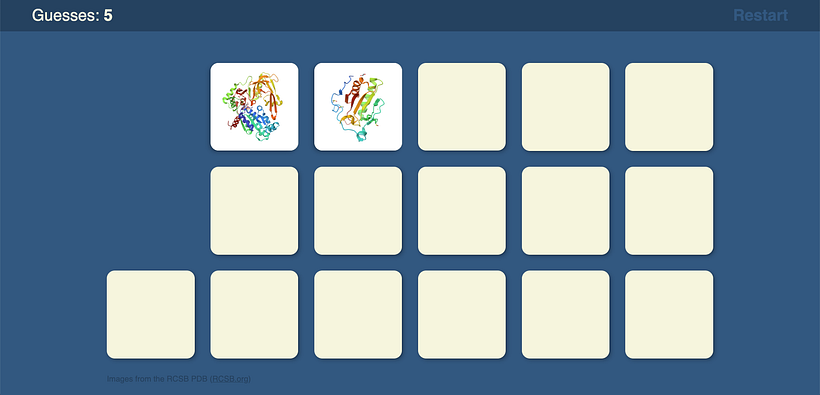 Playing the PDB memory game.