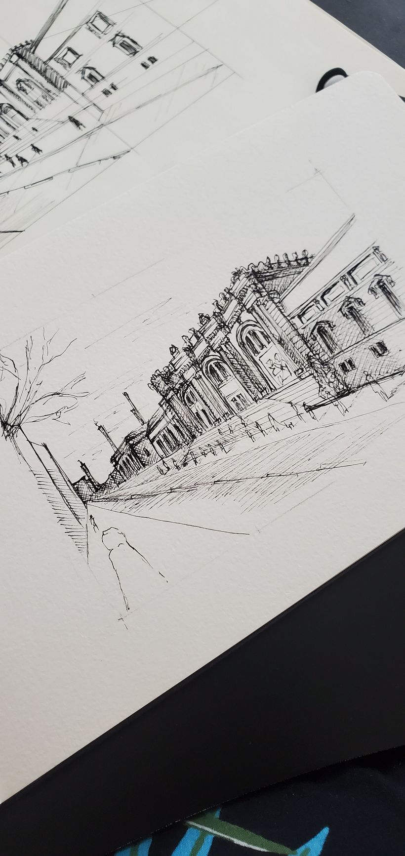 My project for course: Urban Architectural Sketching with Ink 2