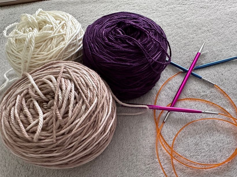 My project for course: Stranded colorwork knitting 1