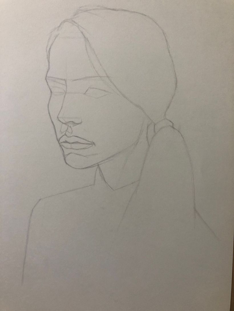 Mi proyecto del curso: Retrato realista con lápiz de grafito 8
