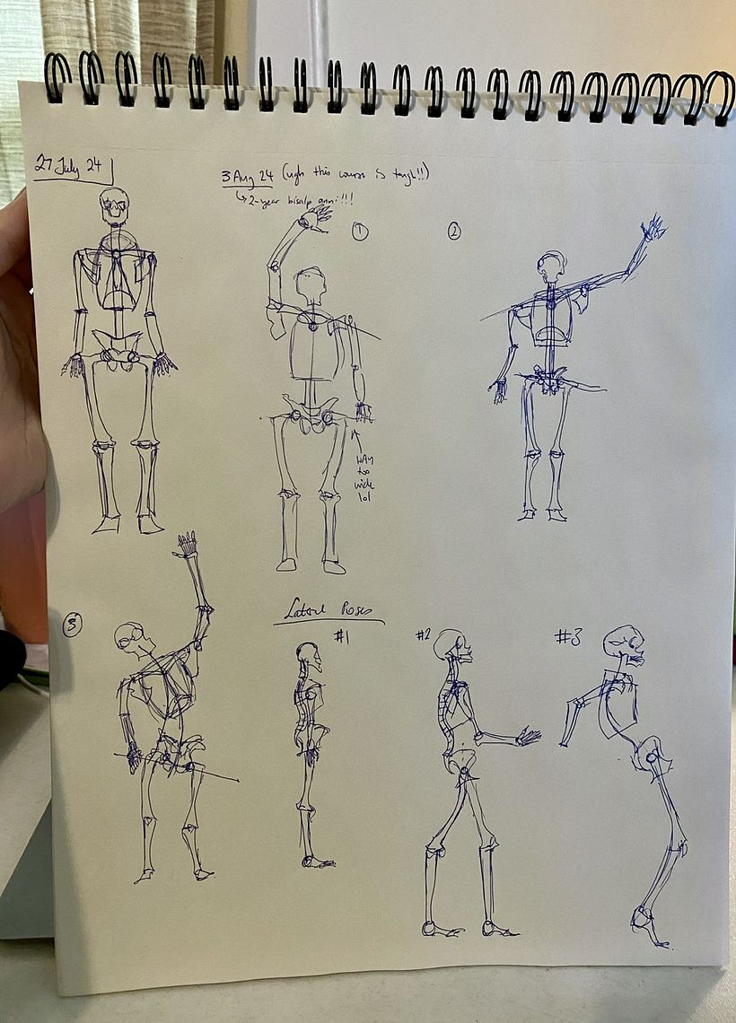 My project for course: Figure Drawing for Beginners 2