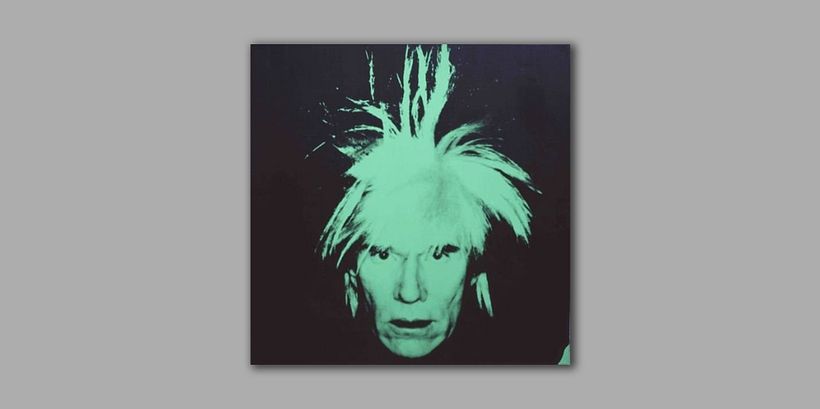 Self Portrait by Andy Warhol