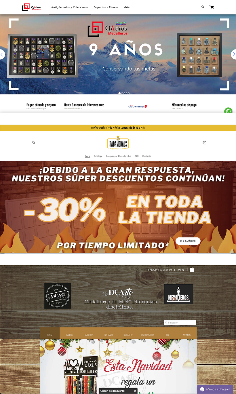 Diseño UI: Implementación y mejora de Alternatif D-sign / Medalleros 2