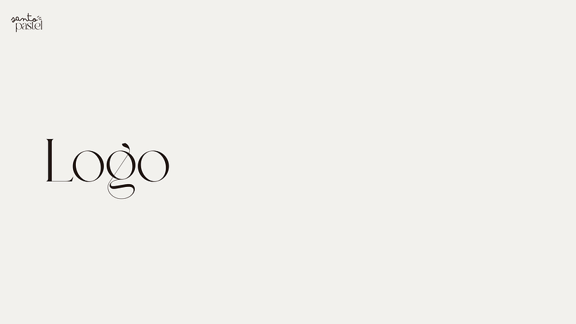 Identidad Visual Santo Pastel 5