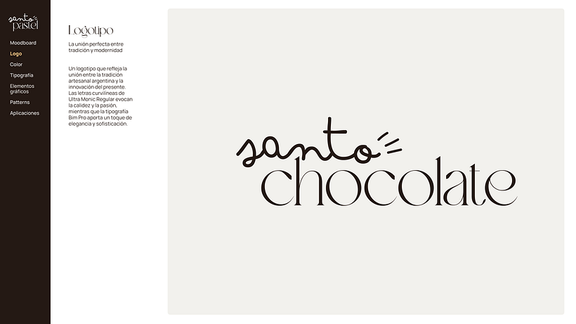 Identidad Visual Santo Pastel 7