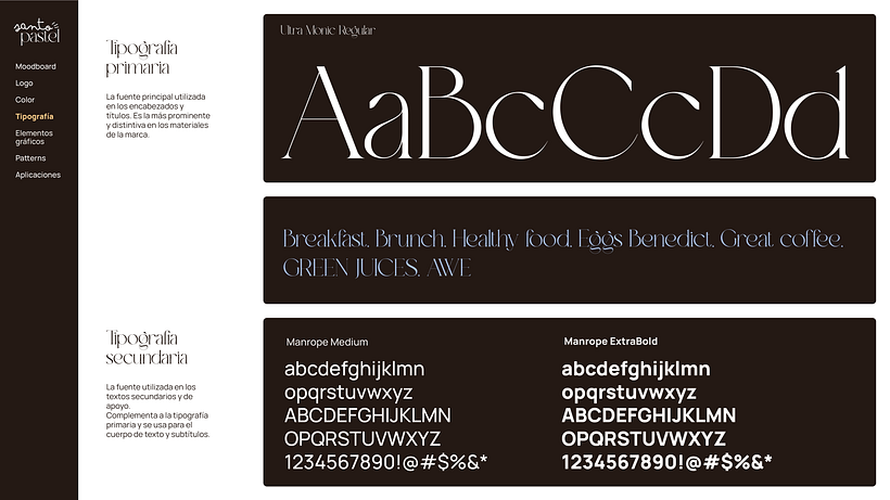 Identidad Visual Santo Pastel 15