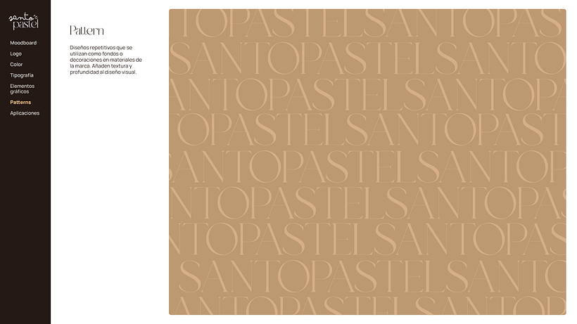 Identidad Visual Santo Pastel 22