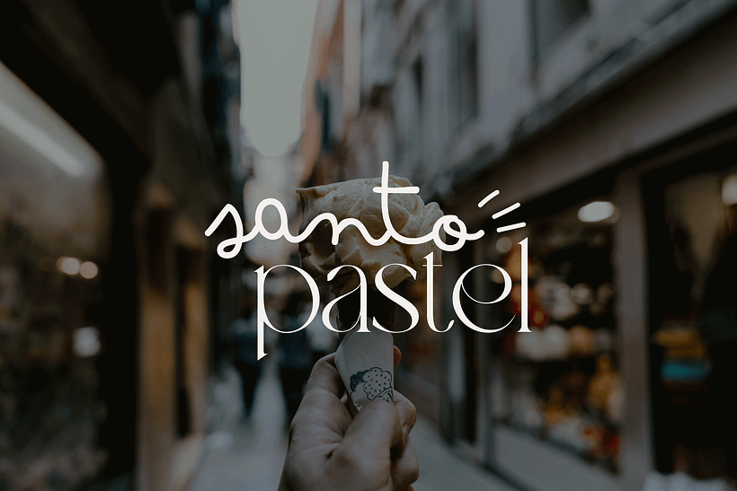 Identidad Visual Santo Pastel 2