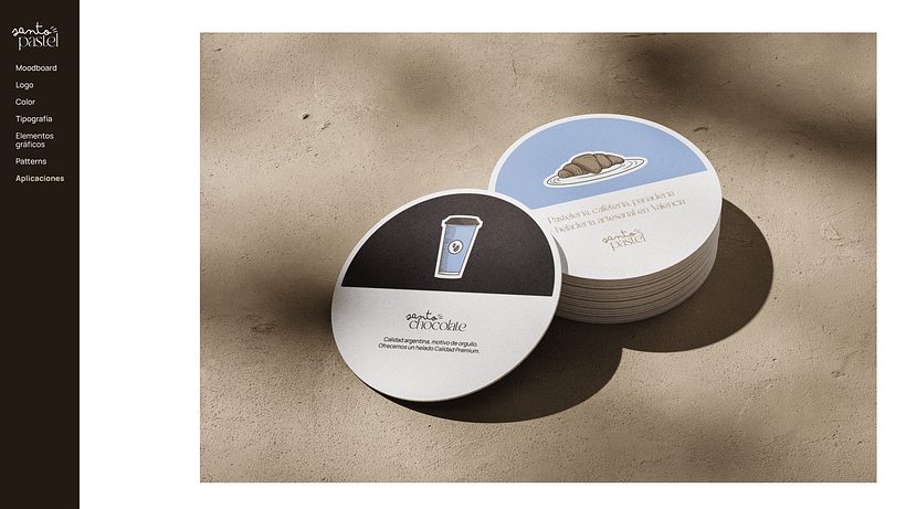 Identidad Visual Santo Pastel 28