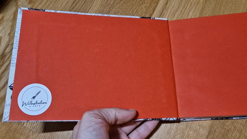 Mein Abschlussprojekt für den Kurs: Gestaltung und Binden von Skizzenbüchern 6