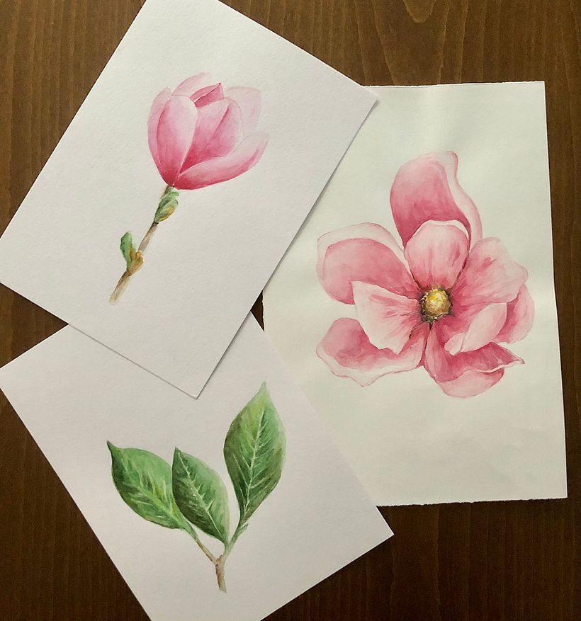 My project for course: Botanical Illustration with Watercolors 4