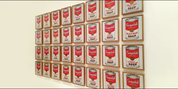 Campbell's Soup Cans (1962)