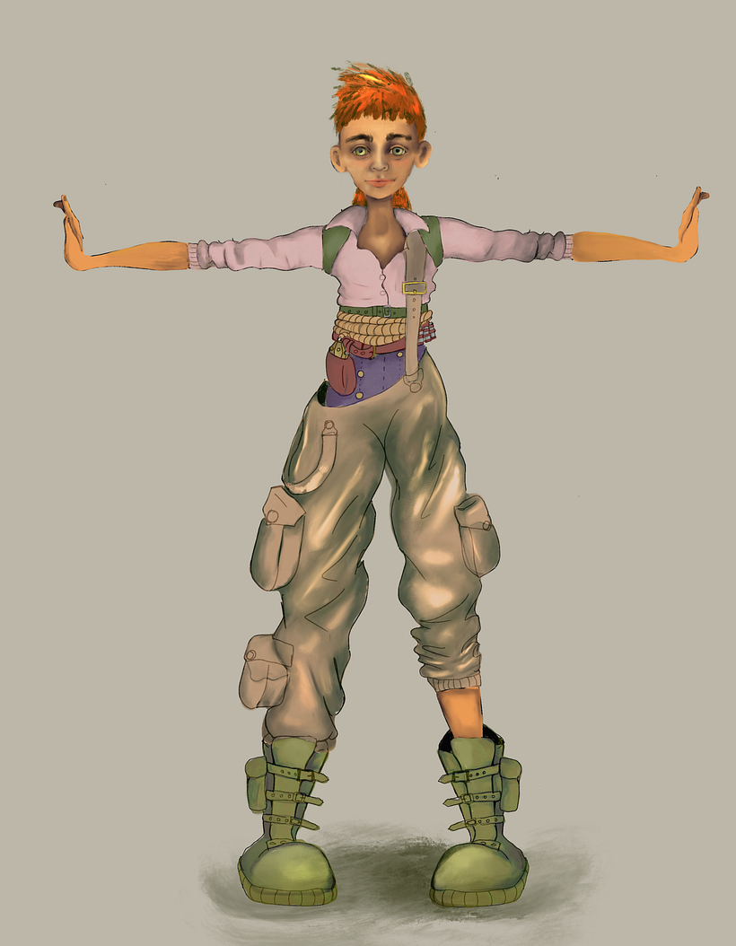 Meu projeto do curso: Pintura digital de personagens no Procreate 2