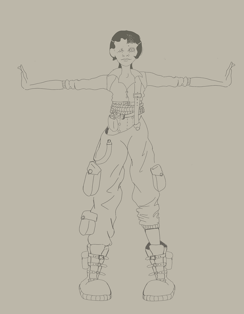 Meu projeto do curso: Pintura digital de personagens no Procreate 2
