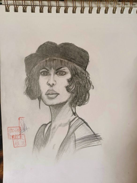 My project for course: Portrait Sketchbooking: Explore the Human Face 2