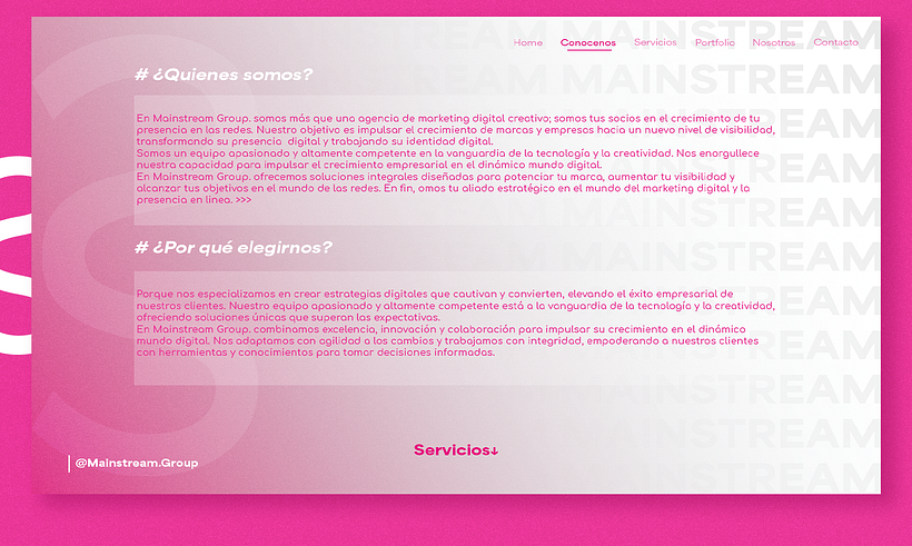 Mi proyecto del curso: Dirección de arte digital - UX / UI