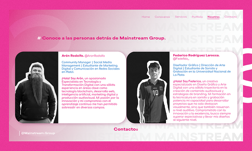 Mi proyecto del curso: Dirección de arte digital - UX / UI
