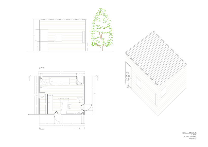 Mi proyecto del curso: Introducción al dibujo arquitectónico en AutoCAD 1