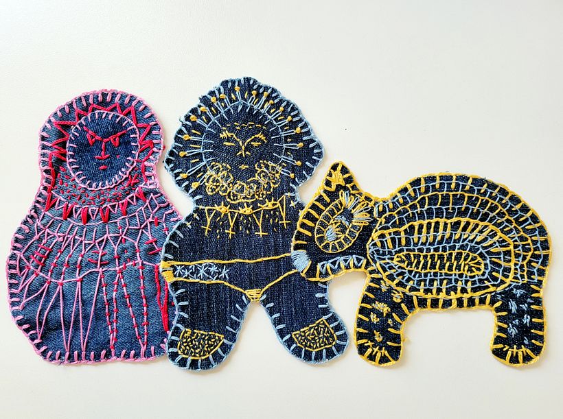 ...and my new "Patch-Creatures" were born.