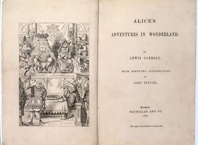 Published version of Alice's Adventures in Wonderland