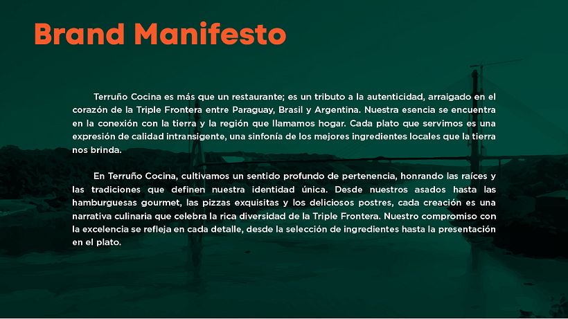 Mi proyecto del curso: Dirección de arte y branding gastronómico (Terruño Cocina) 2