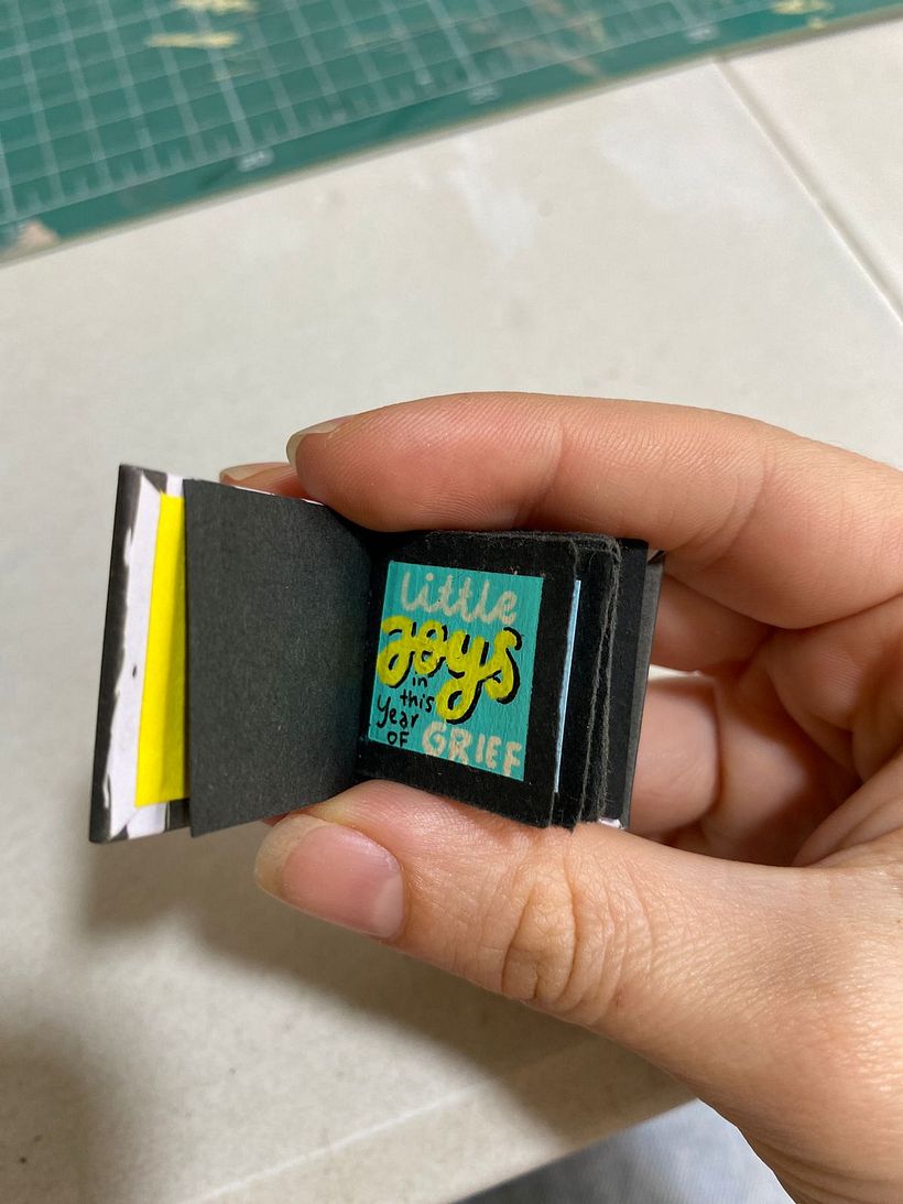 Mi proyecto del curso: Ilustración y encuadernación de libros en miniatura 3