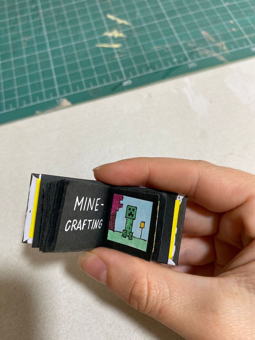 Mi proyecto del curso: Ilustración y encuadernación de libros en miniatura 4