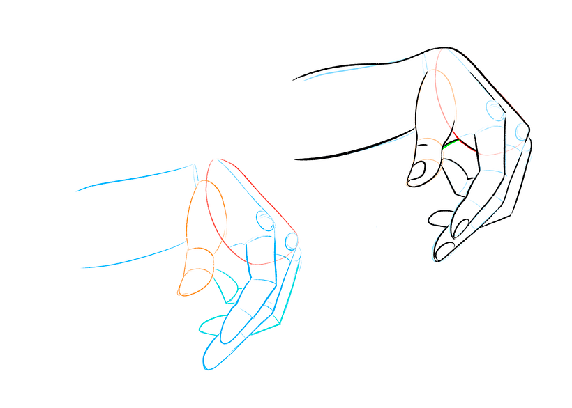 Hand placement and references