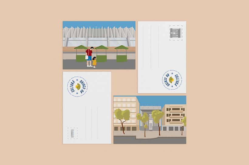 Meu projeto do curso: Retratos coloridos da cidade: ilustre seu lugar favorito 3