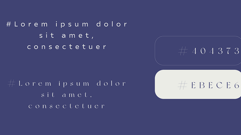 tipografías y paleta de colores