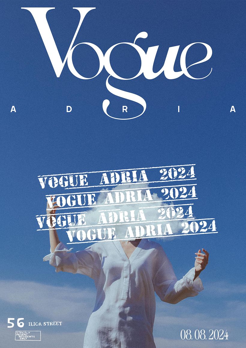 Experimental Design Techniques: Vogue Adria 2024 posters 1