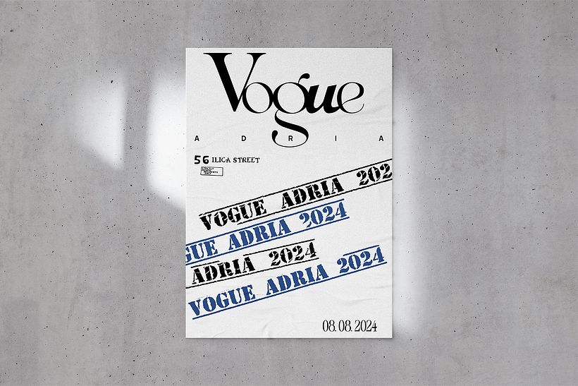 Experimental Design Techniques: Vogue Adria 2024 posters 5