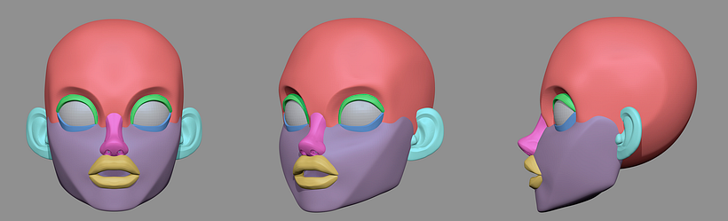 Il mio progetto di corso: Zbrush: modellazione di un personaggio stilizzato 5