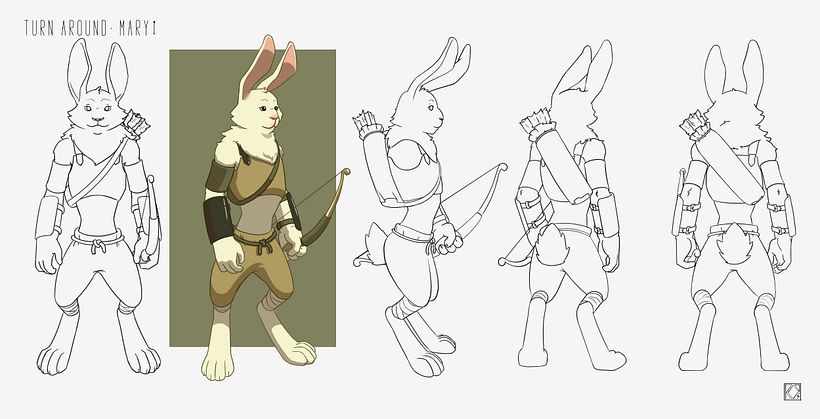 The "Dream and Nighmares Tale' is my first digital project directed to creation and development of characters for 2d media, I hope you enjoy it! 8