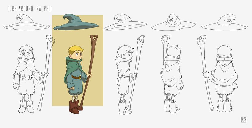 The "Dream and Nighmares Tale' is my first digital project directed to creation and development of characters for 2d media, I hope you enjoy it! 10