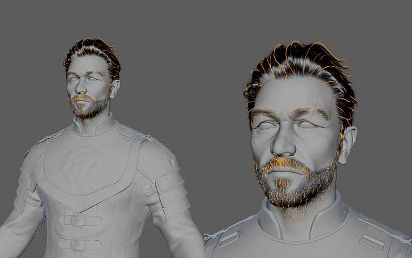 Medieval Knight: A Realistic 3D Portrait 4