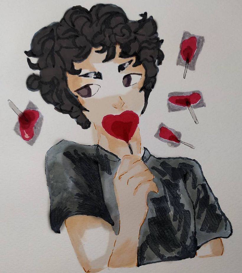 Mi proyecto del curso: Ilustración con marcadores: encuentra tu estilo. 1